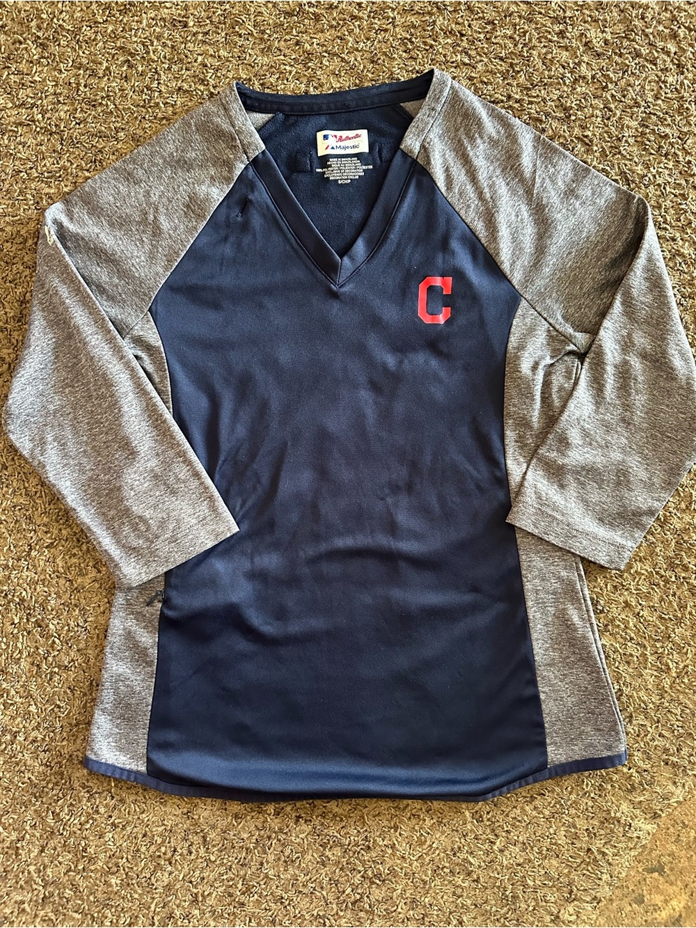 Cleveland Baseball Wicking Shirt - Ladies Small